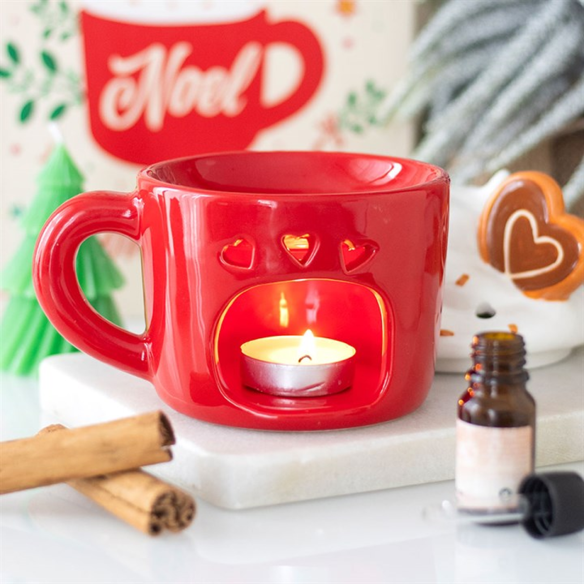 Hot Chocolate Mug Shaped Oil Burner