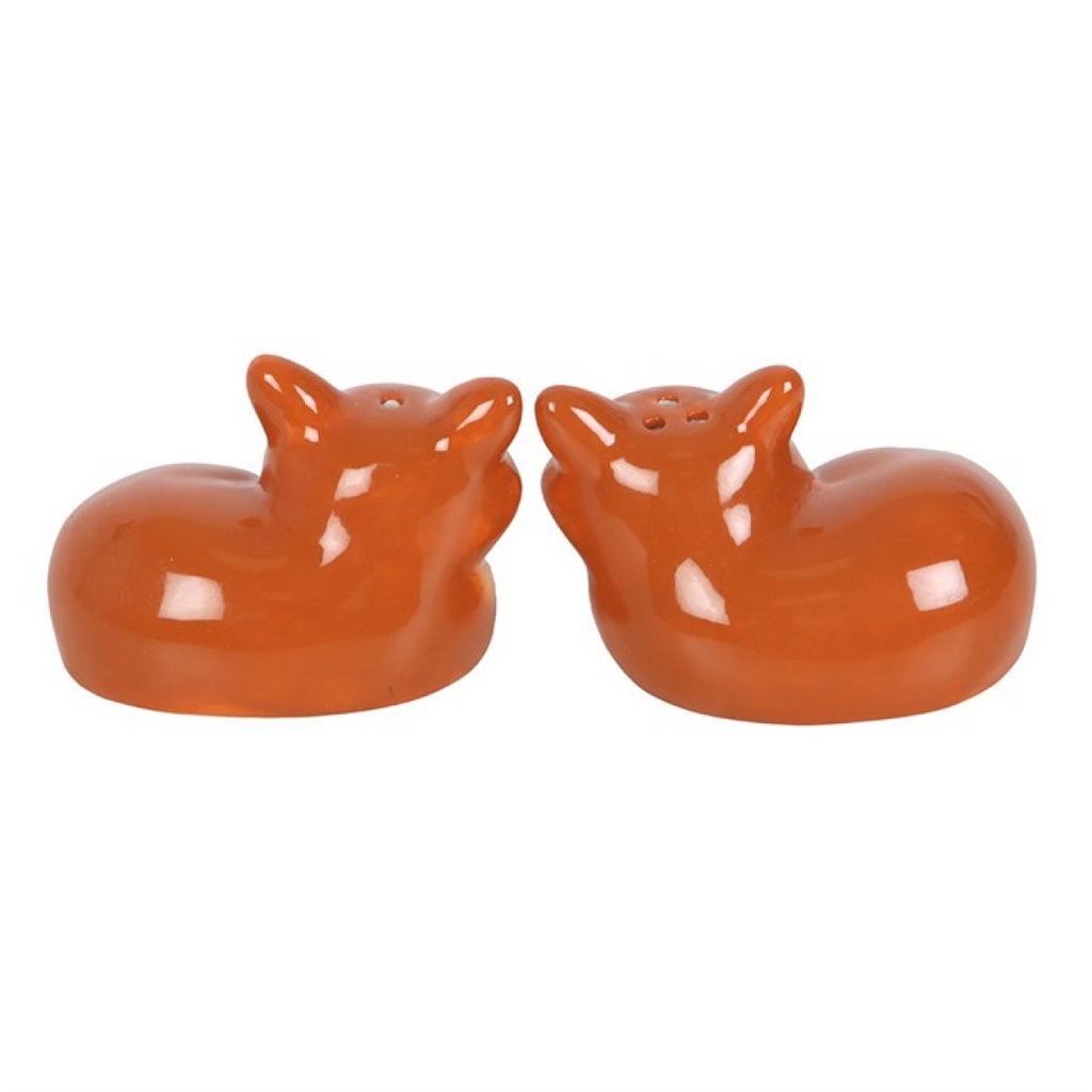 Fox Salt and Pepper Shakers