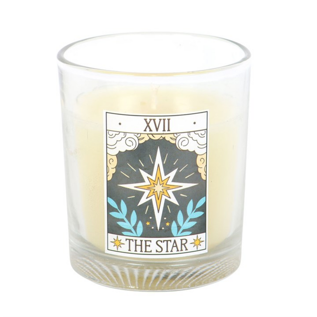 The Star Vintage Tarot Blueberry Candle