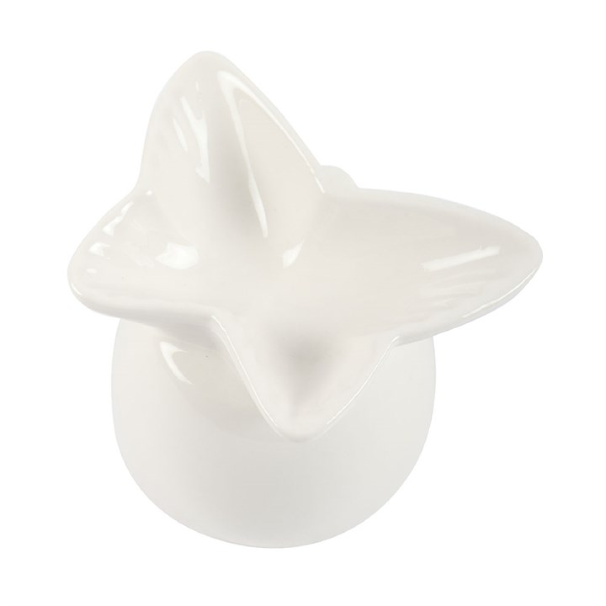 White Butterfly Oil Burner