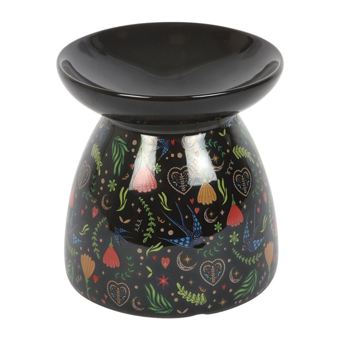 Midnight Bloom Print Oil Burner