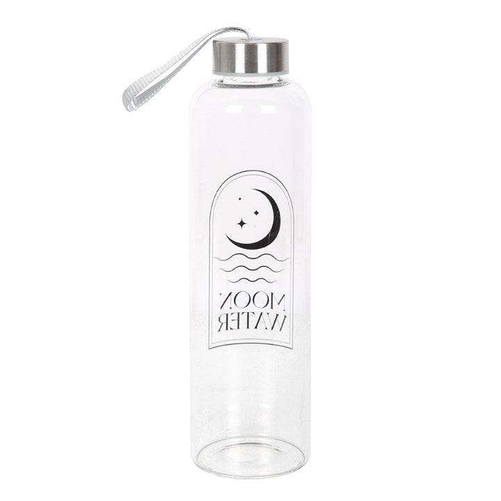 *Moon Water Glass Water Bottle (4/20)