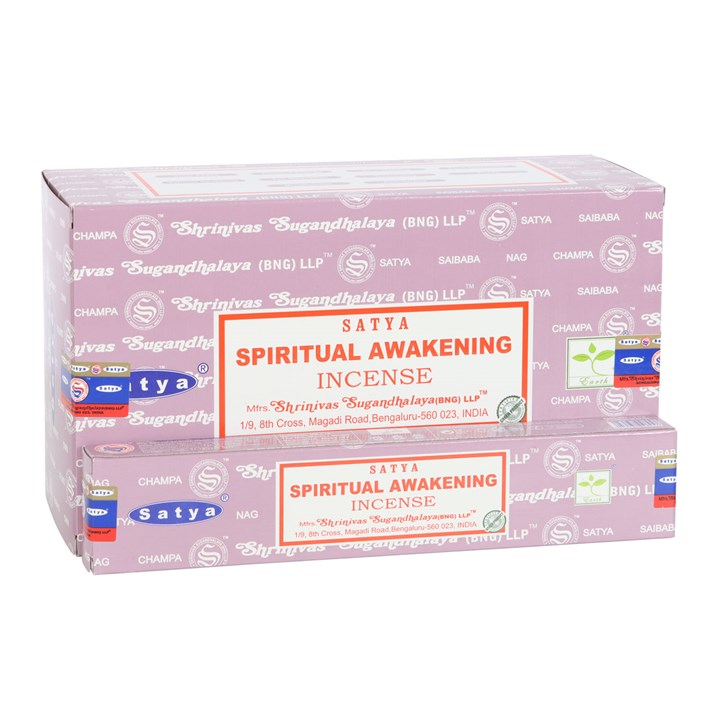 Set of 12 Spiritual Awakening Sticks by Satya (12/50)
