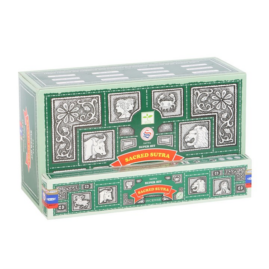 Set of 12 Satya Superhit Sacred Sutra Incense 15g (12/50)